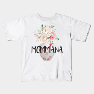 Mommiana,mommiana flower gift & flower vase Kids T-Shirt